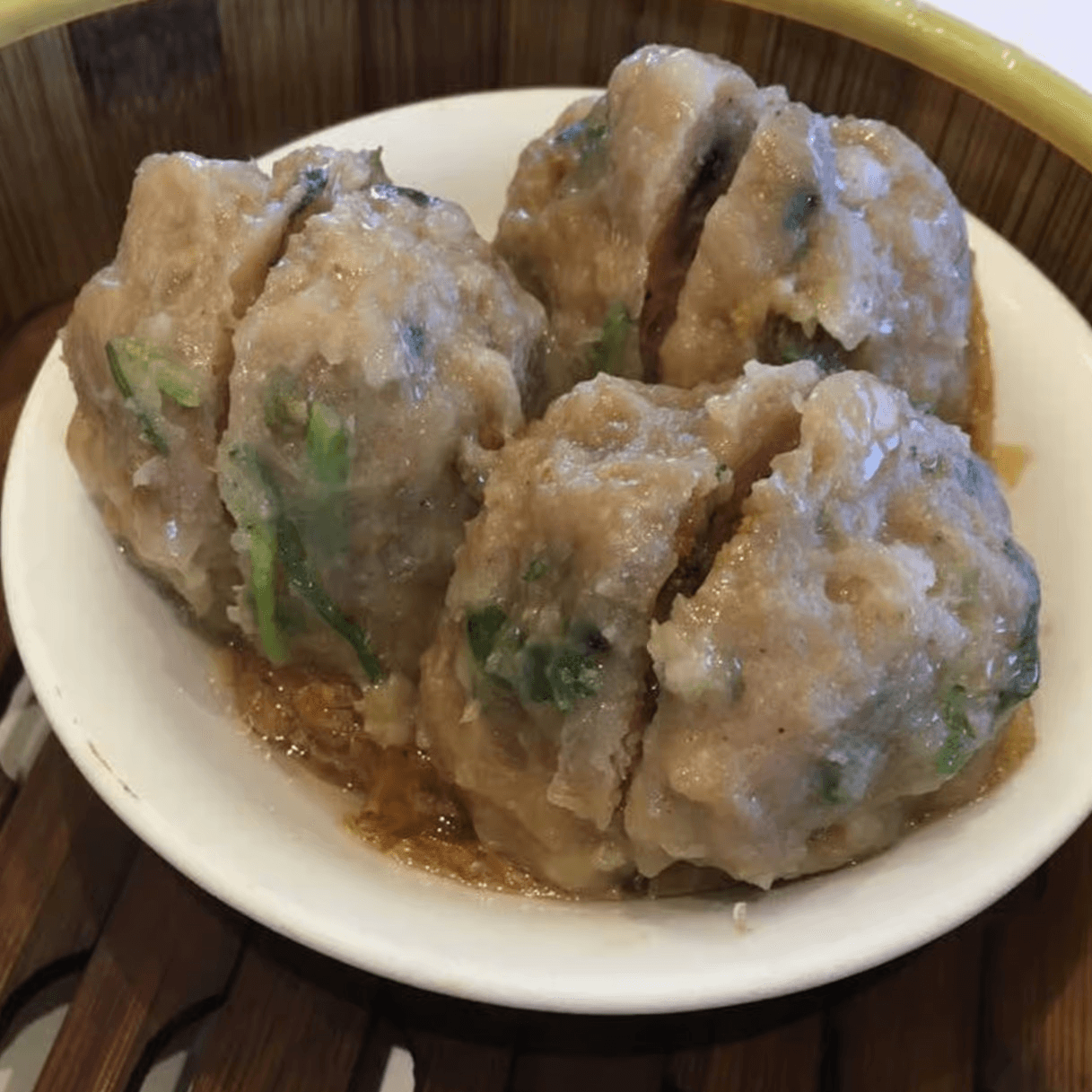 Steamed Beef Balls (3) / 陳皮牛肉丸.