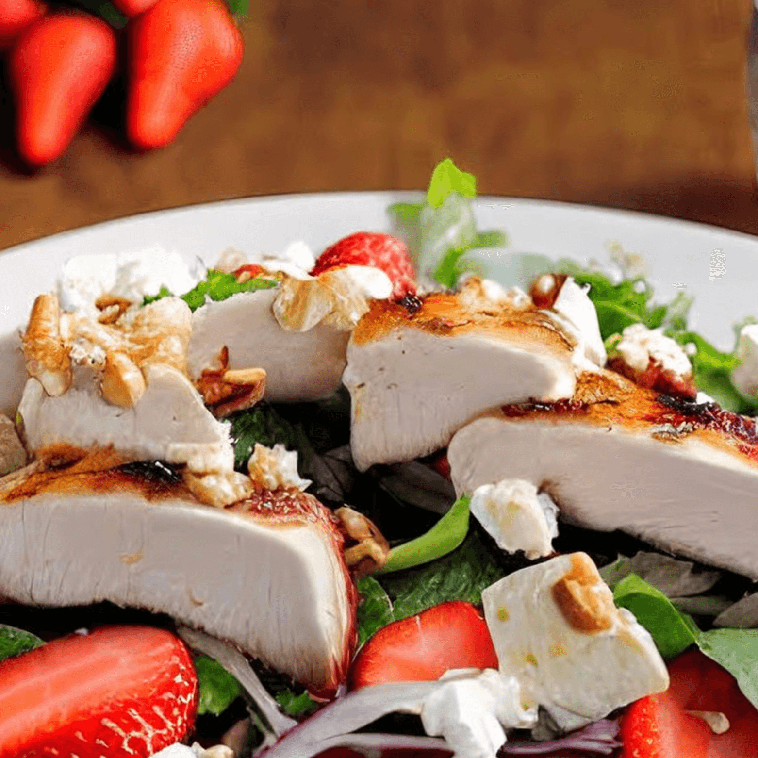 Chicken Strawberry Salad.