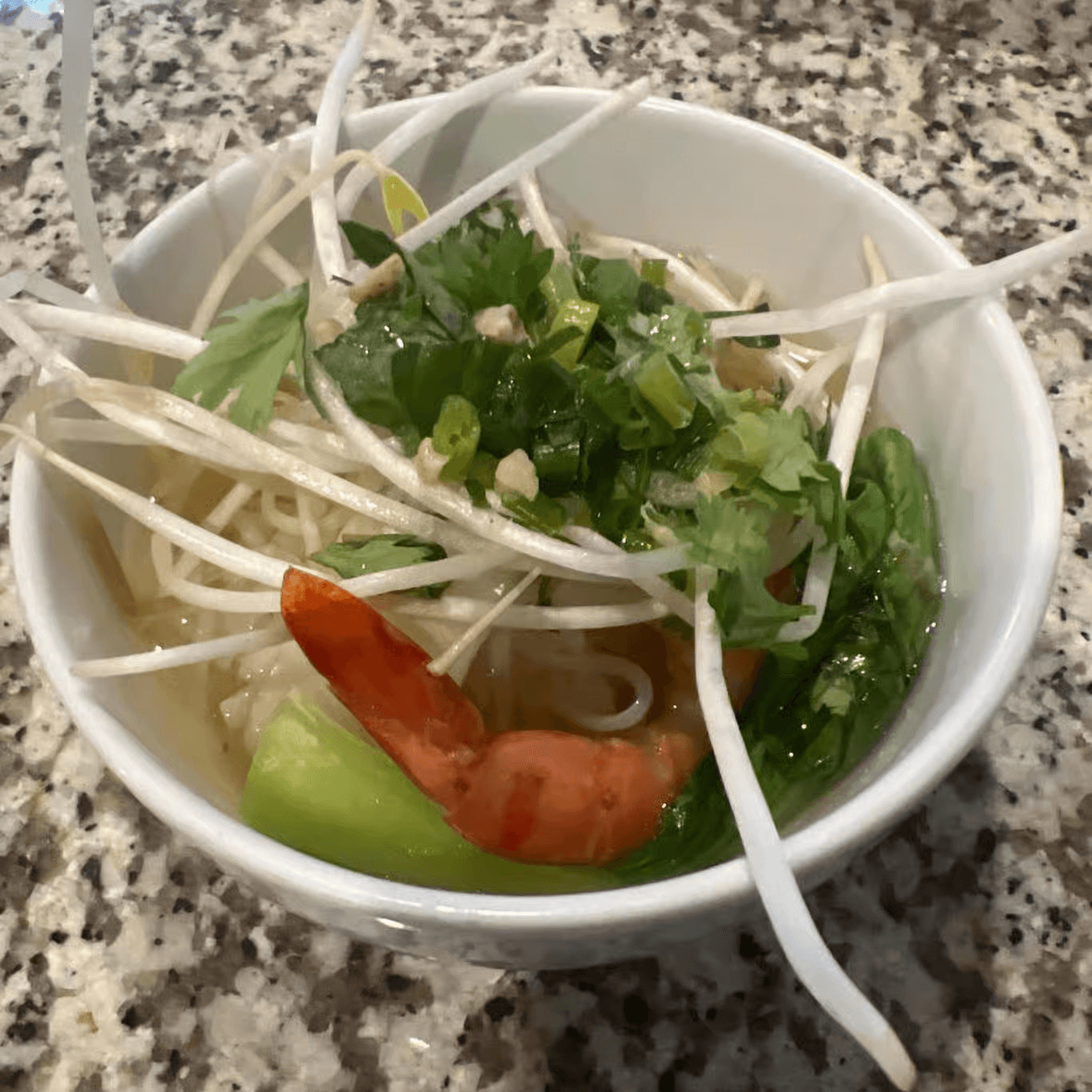 32. Hủ Tiếu Tôm- Shrimp with Rice Noodles.