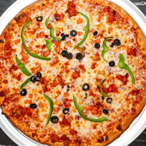 Chicken Tikka Pizza Large.