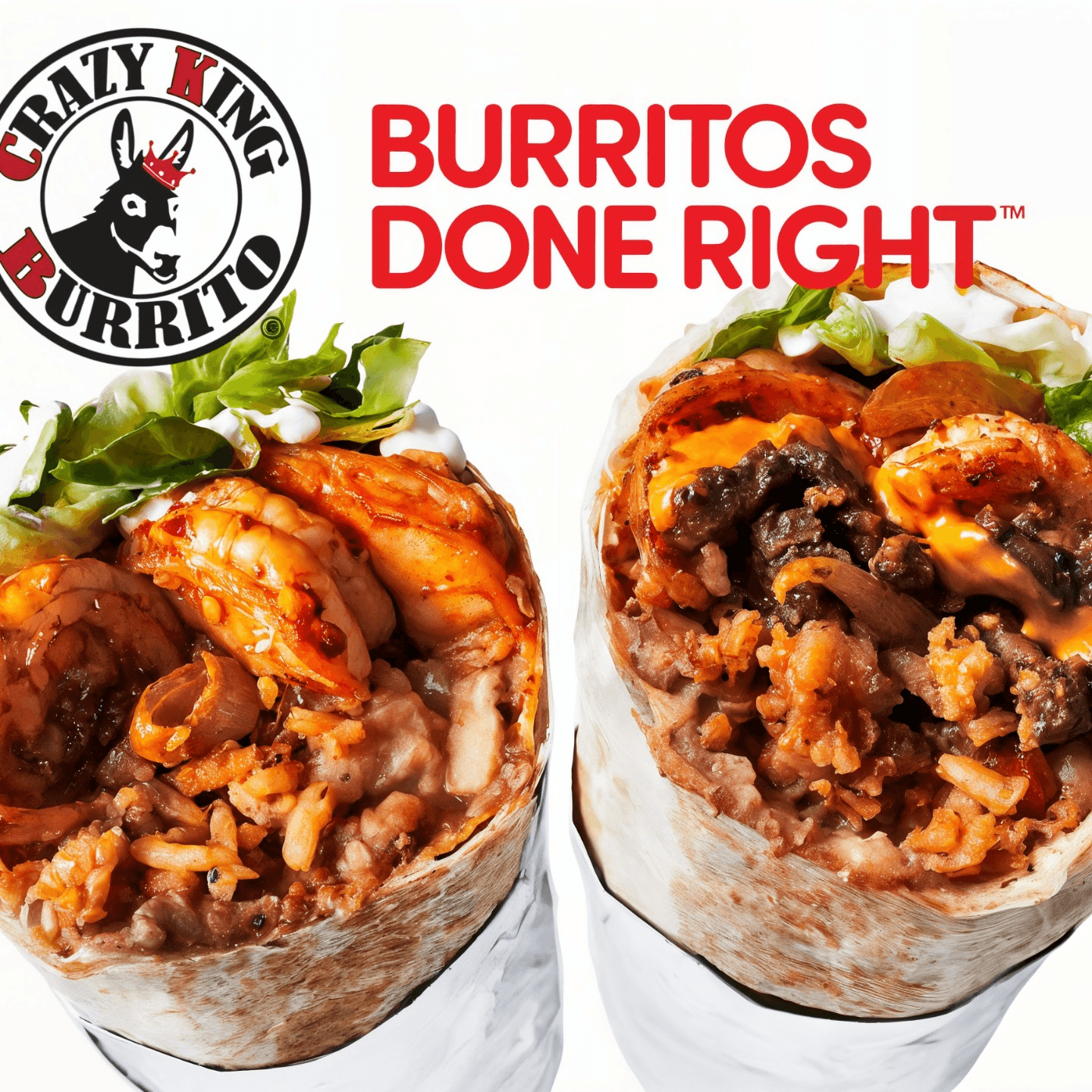 Welcome to Crazy King Burrito