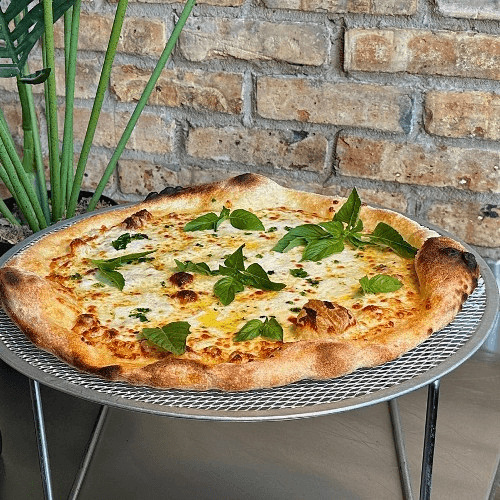 White Pie Pizza
