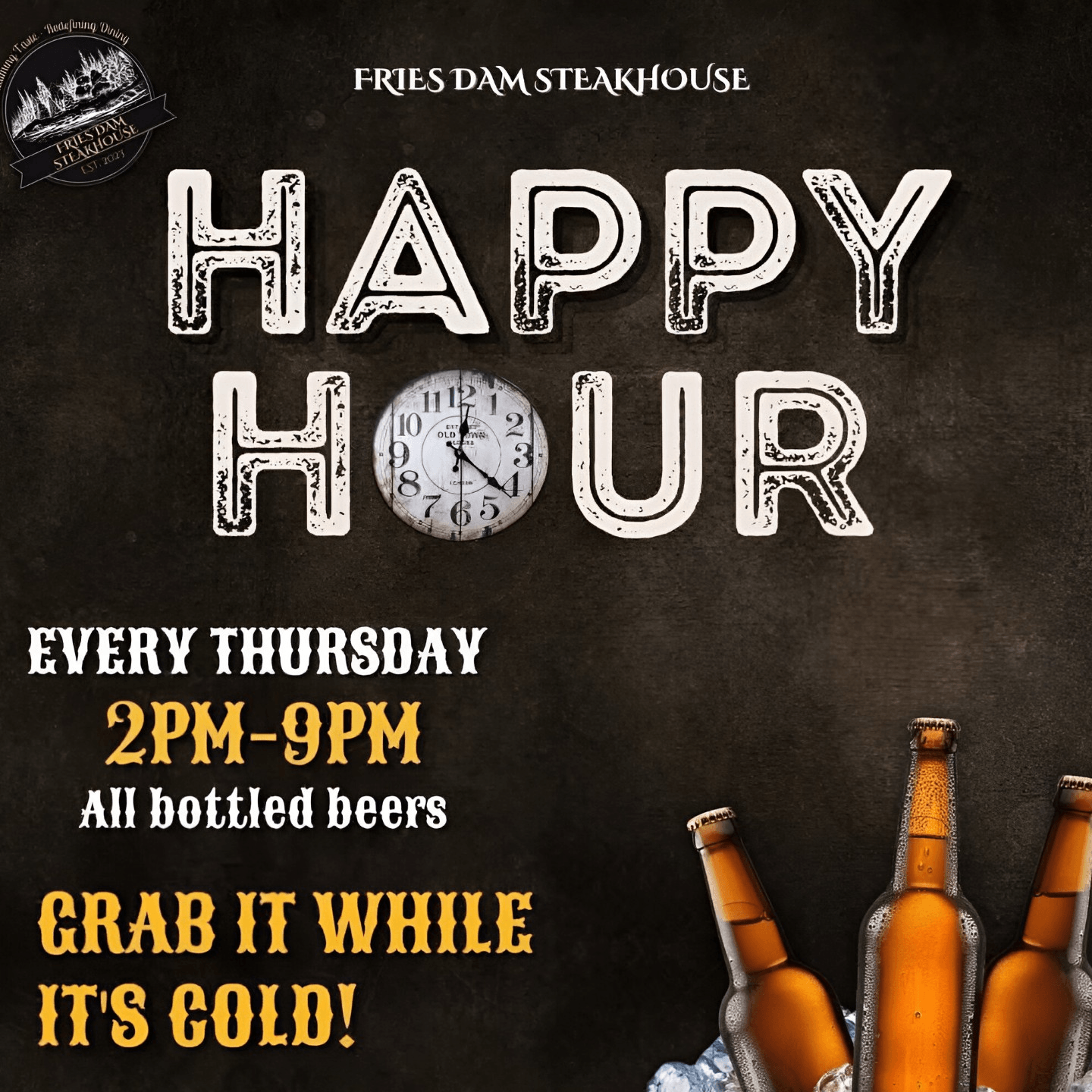 Join Us for Happy Hour and More🍸