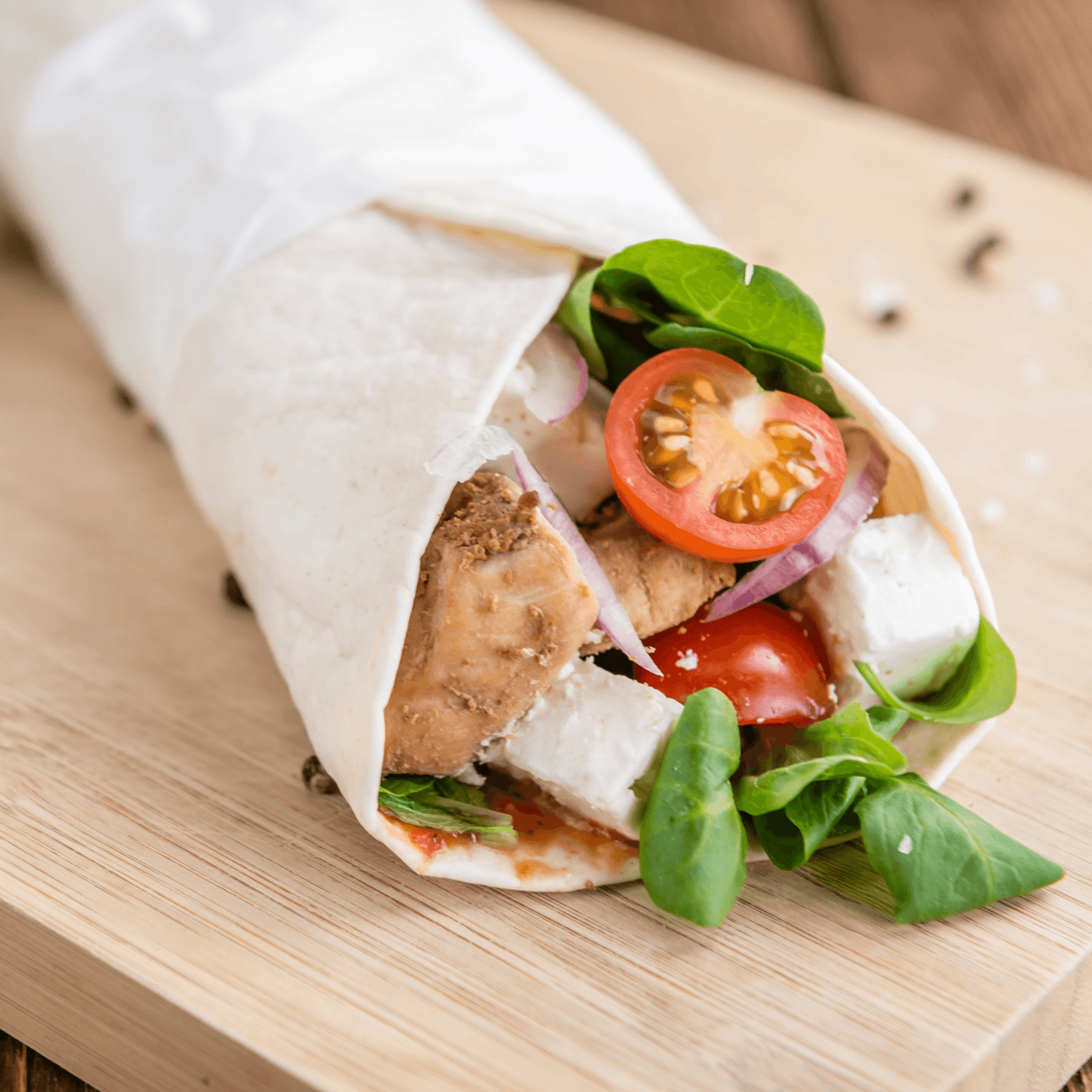 Grilled Chicken Wrap.