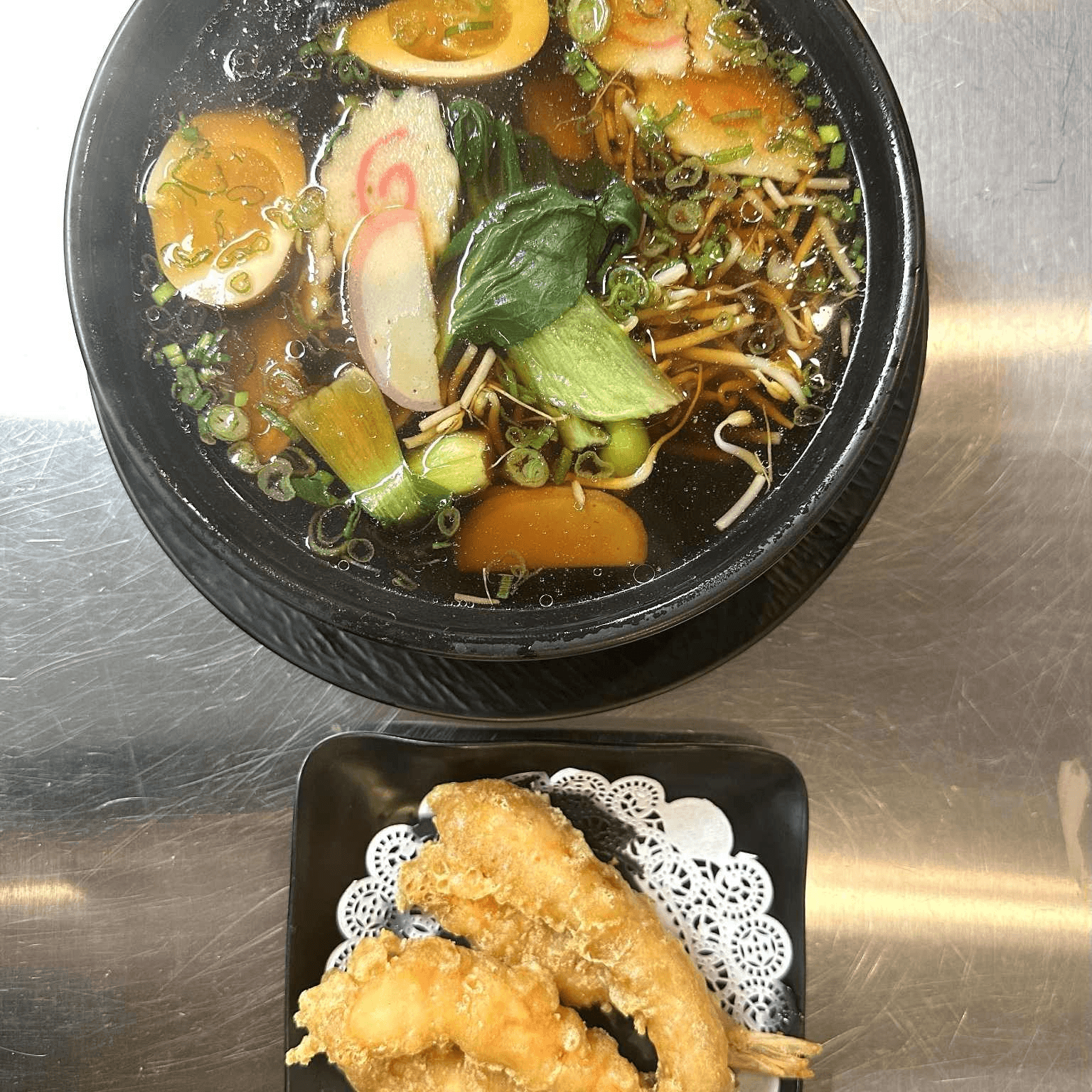 Tempura Shrimp Ramen.