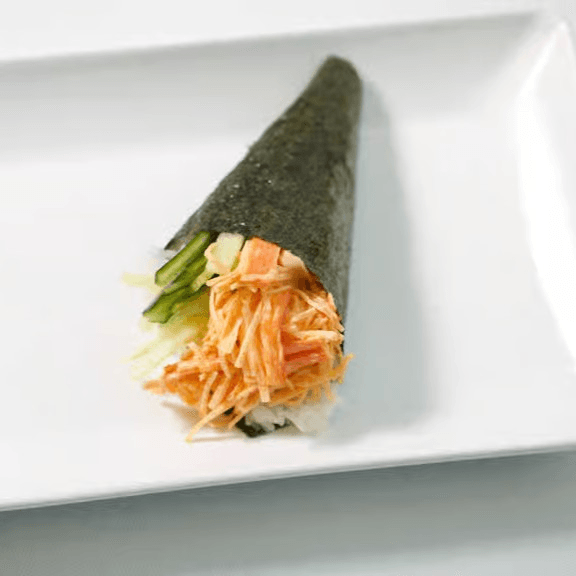 Spicy Krab Handroll.