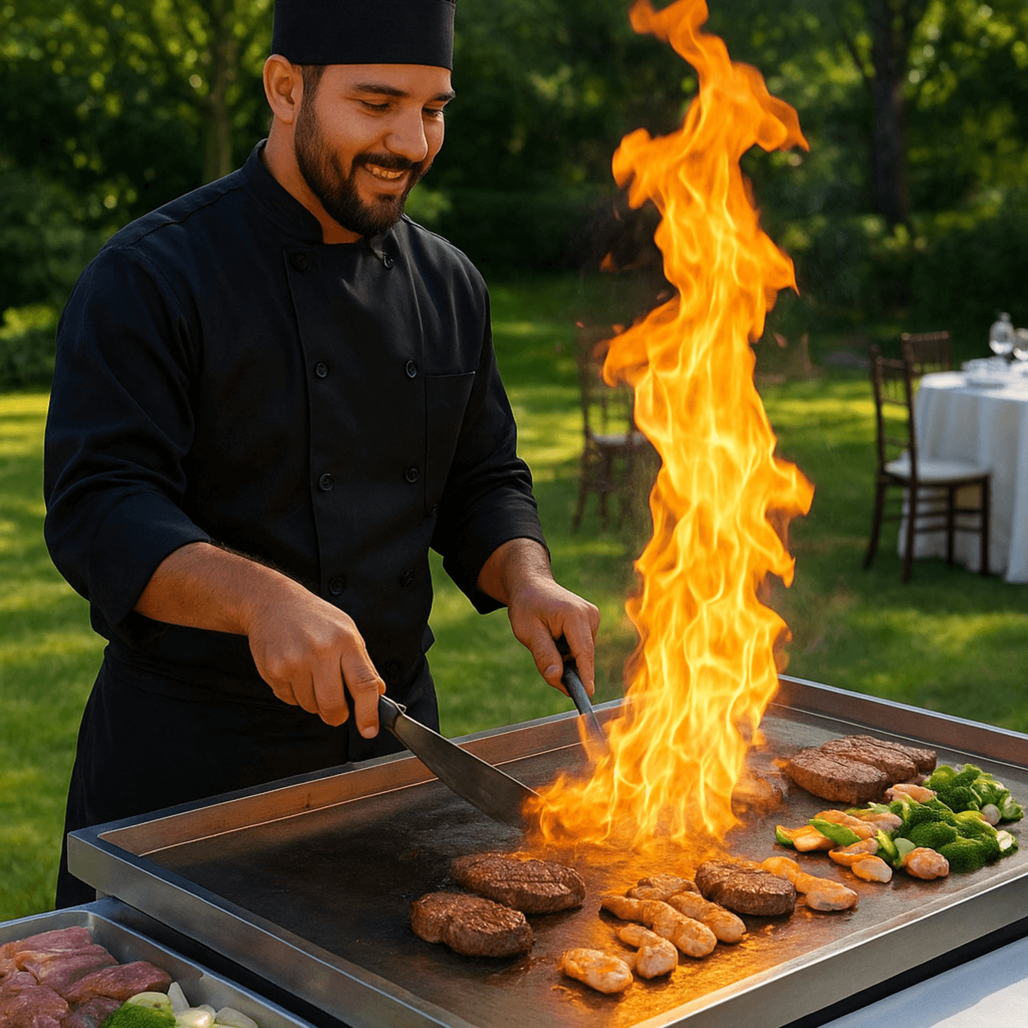 Hibachi Catering Anywhere