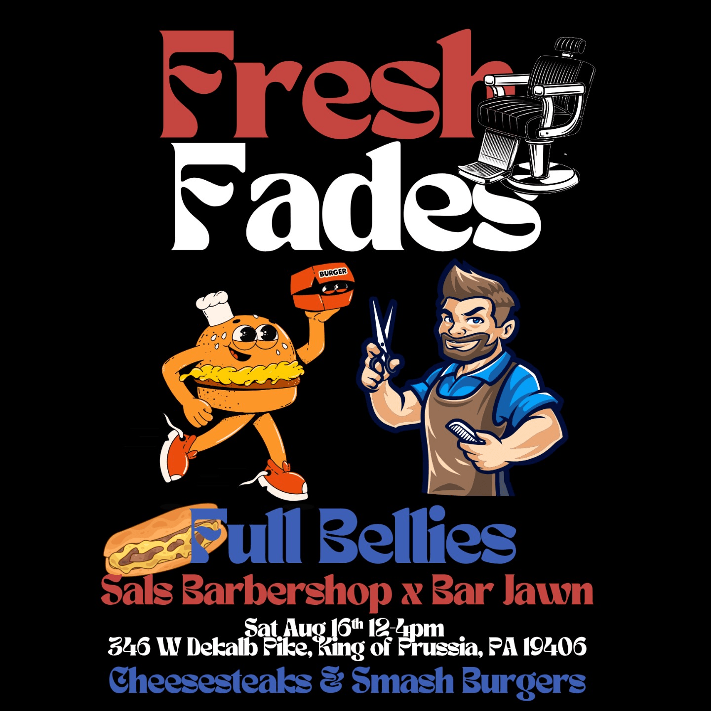 August 16th Noon-4pm