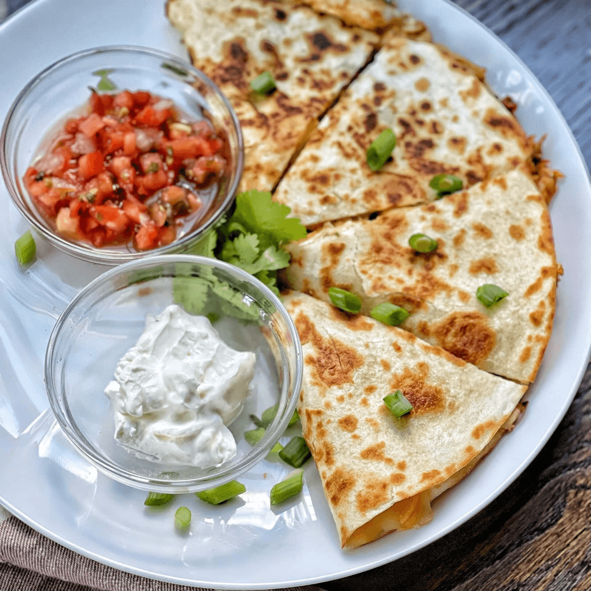 Chicken Quesadilla - New 2 Size Available !.