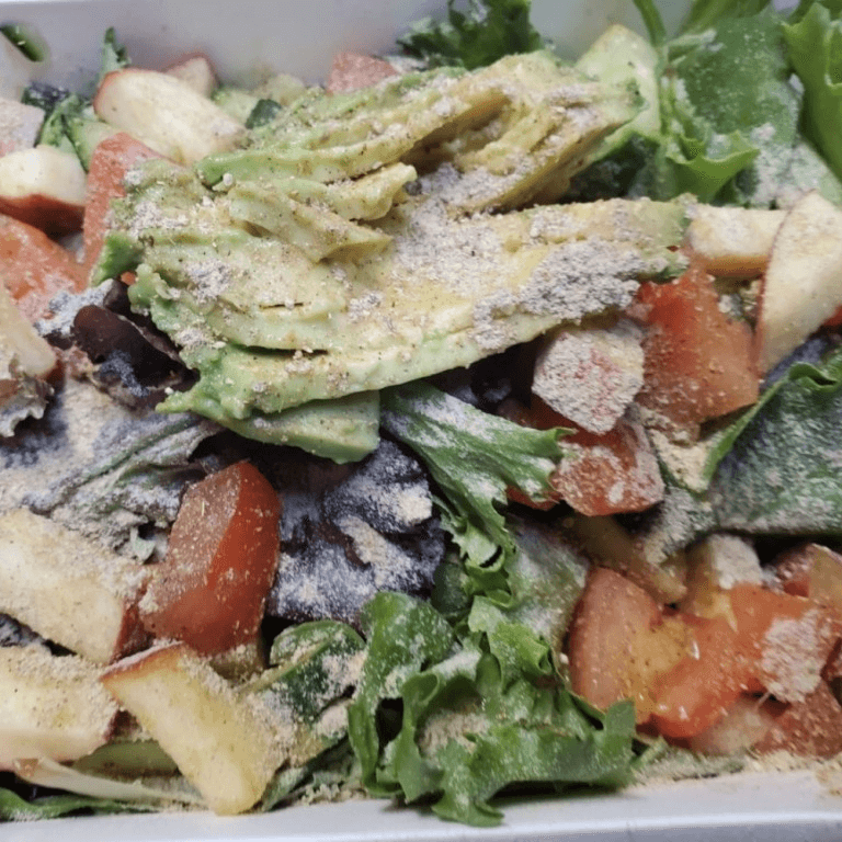 Apple Beet Avacado Salad.