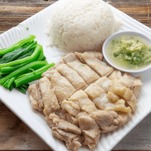 P01 Ginger Chicken with Rice 原味沙姜雞飯