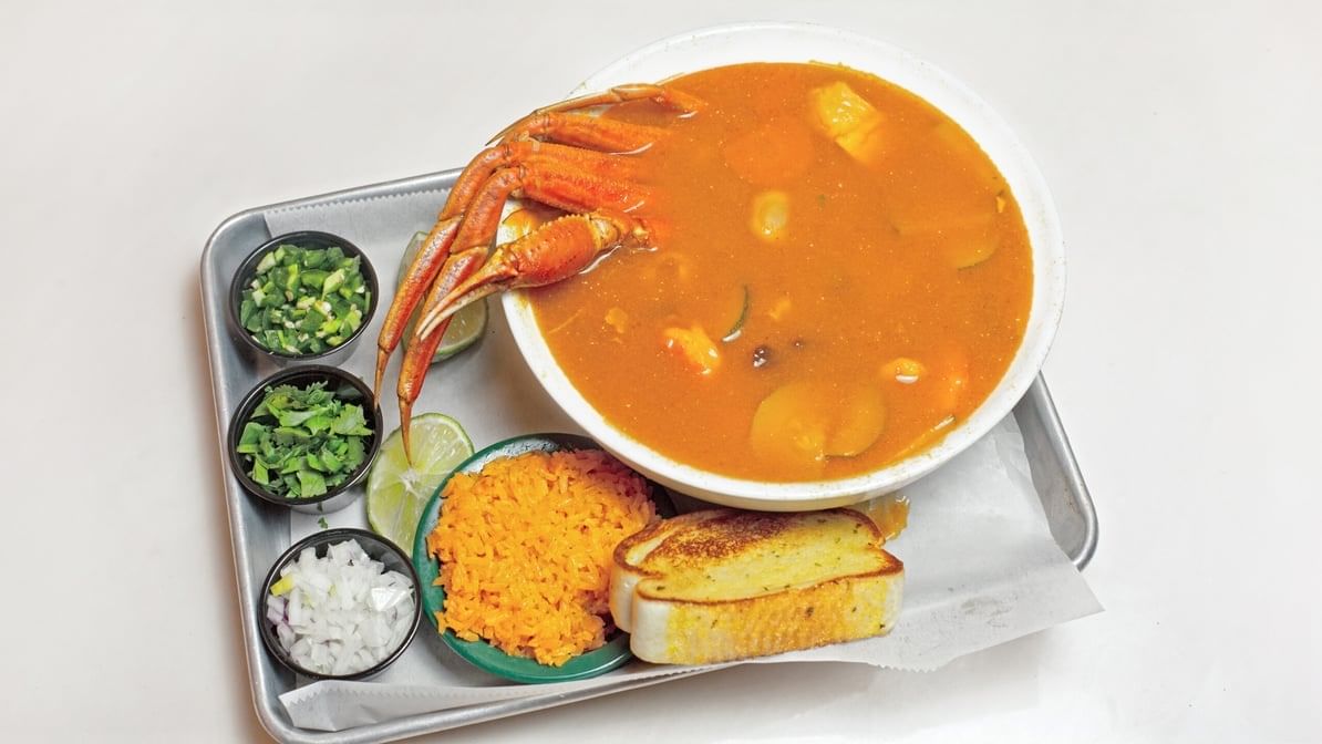 Seafood & Shrimp Soup.