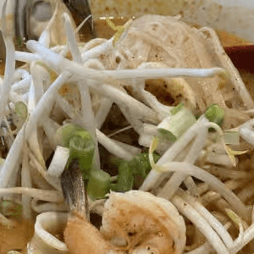 Seafood Tum Yum Noodle.