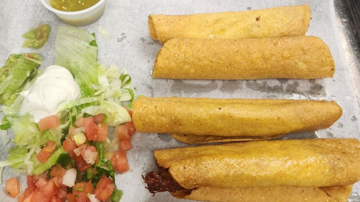 18. Flautas Mexicanas.