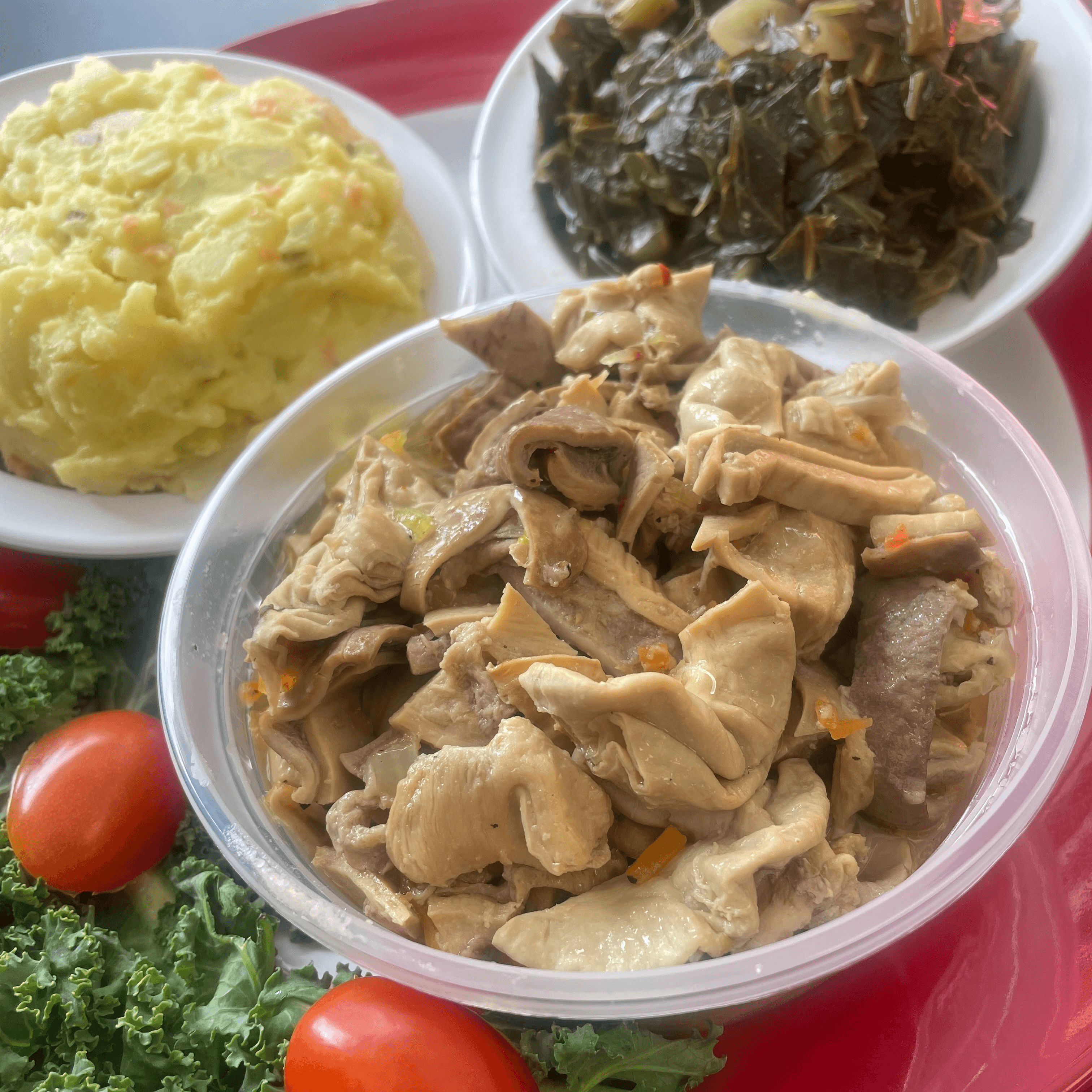 Chitterling Platter.