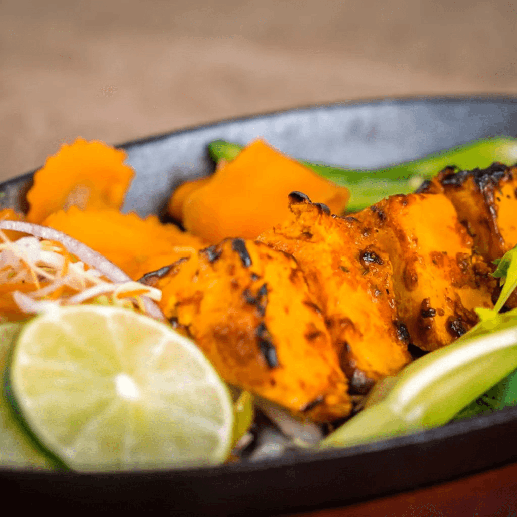 Paneer Tikka Kebab.