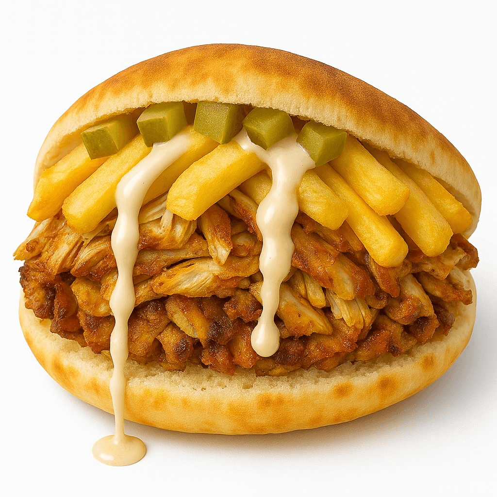 Chicken Shawarma Pita.