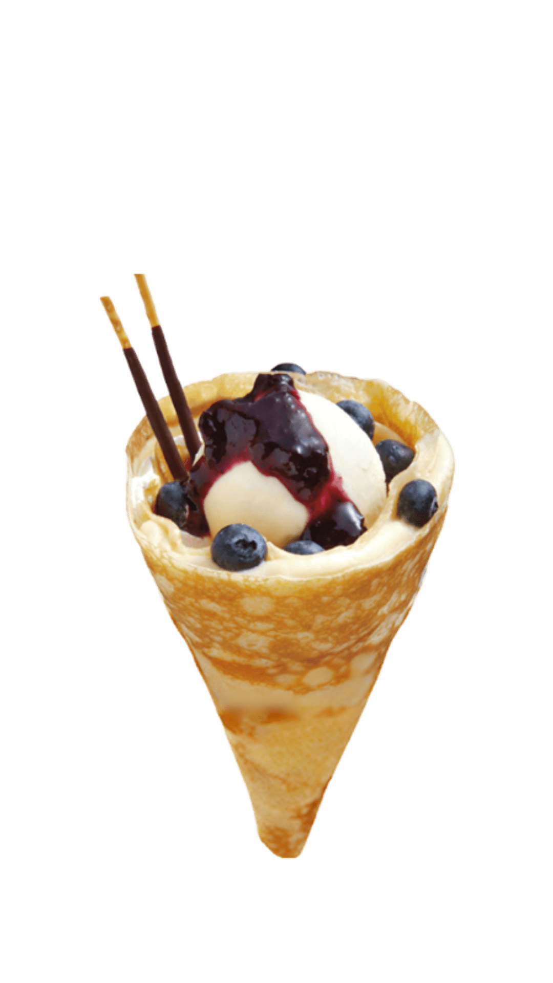 11. NY Blueberry Cheesecake Crepe.