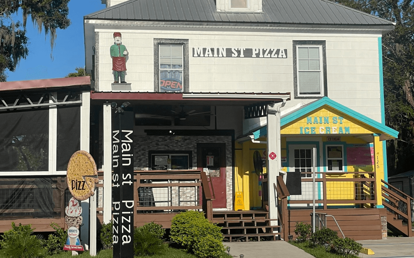 Welcome to Main St Pizza & Ice Cream