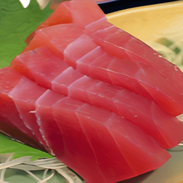 Bluefin Tuna Sashimi.
