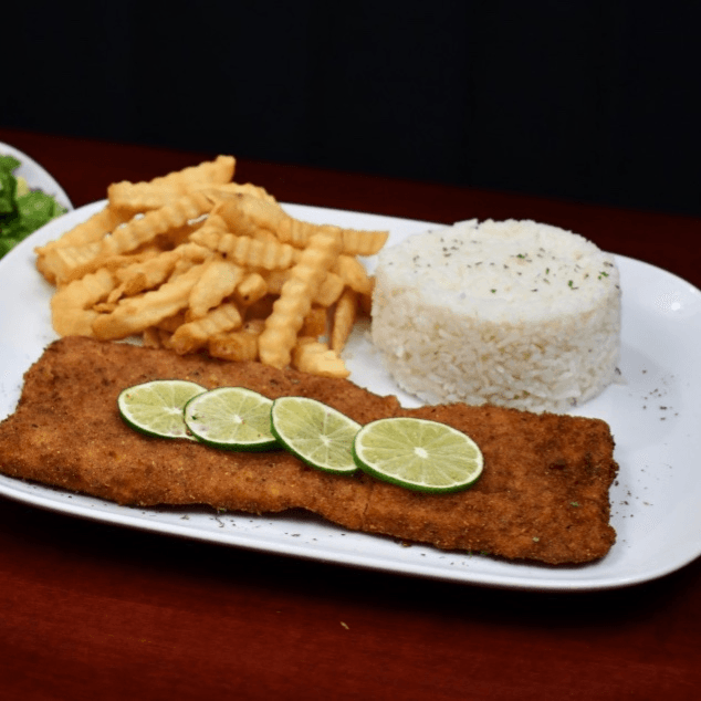 Lomo De Cerdo Empanizada.