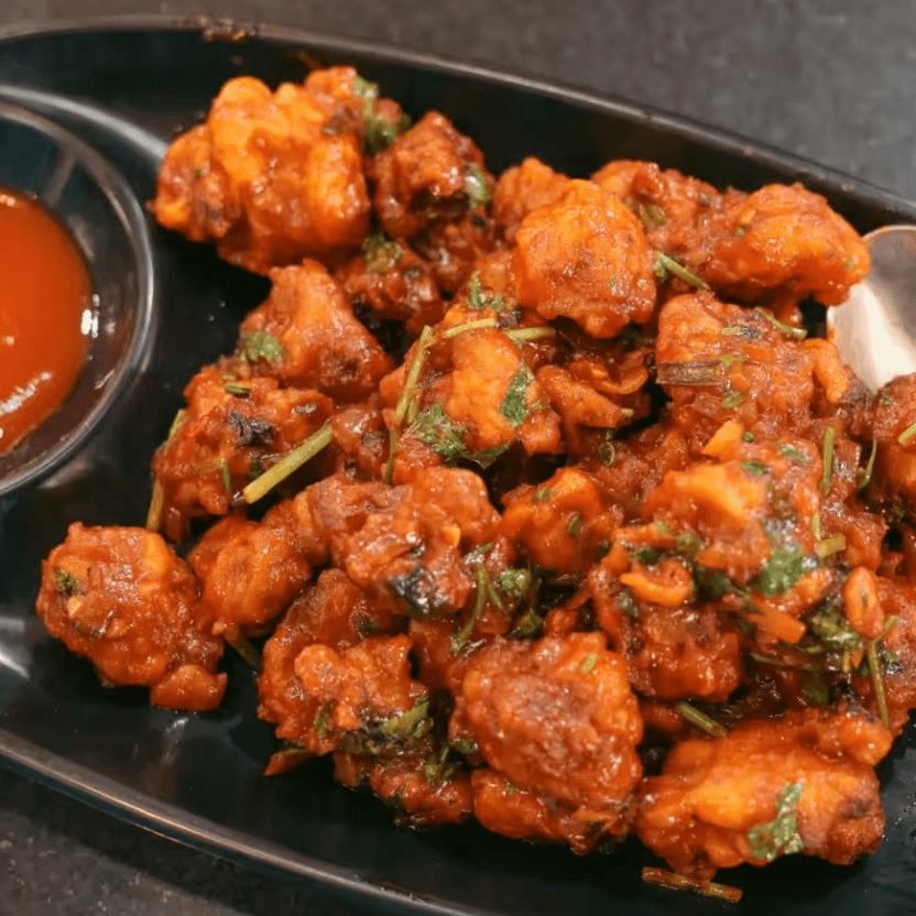 Gobi Chili Combo Bowl.