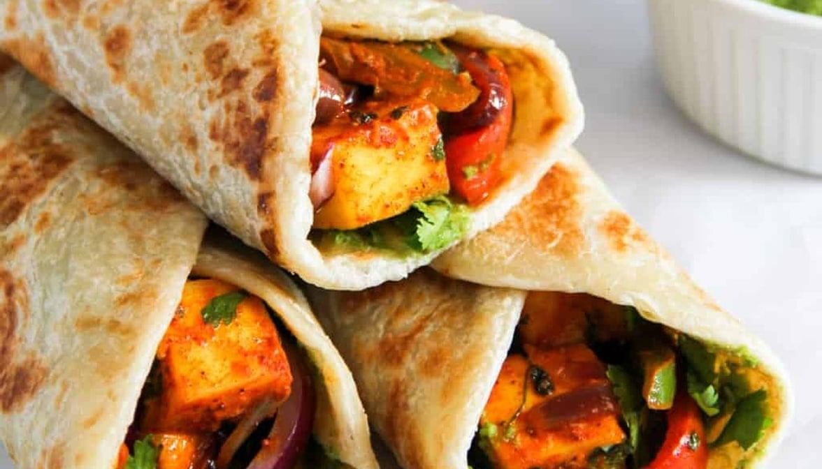 Paneer Kathi Roll.