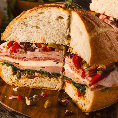 You "Muffed" Up Sandwich.