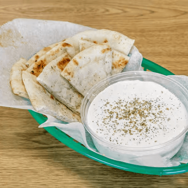 Yogurt Sauce & Bread.