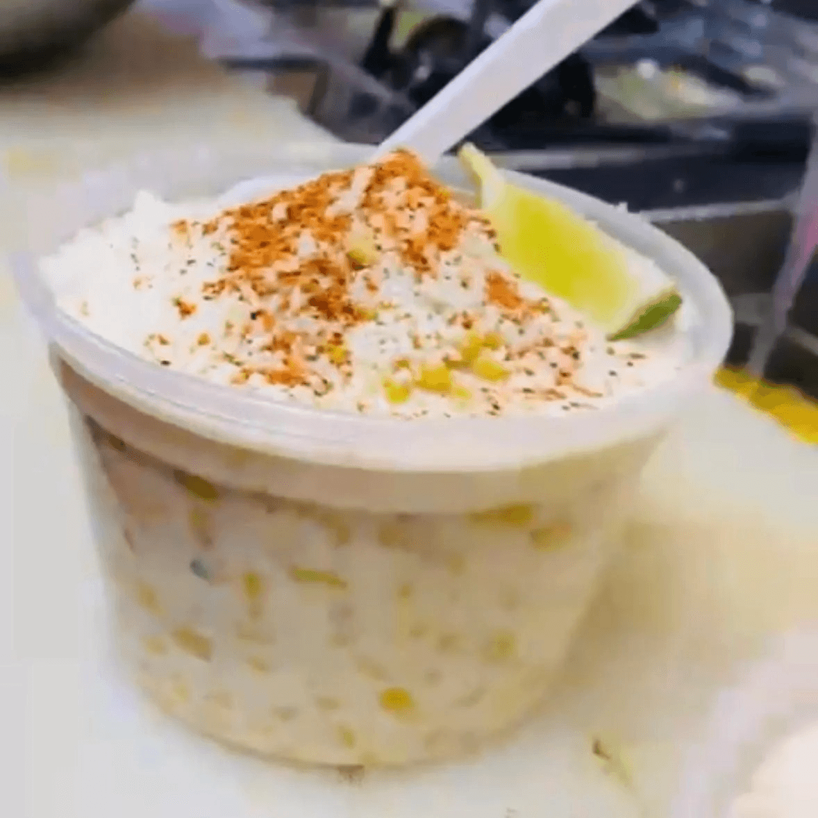 Corn Esquites (On a Cup).