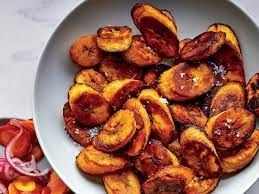 Orden de maduro / order of sweet plantains.