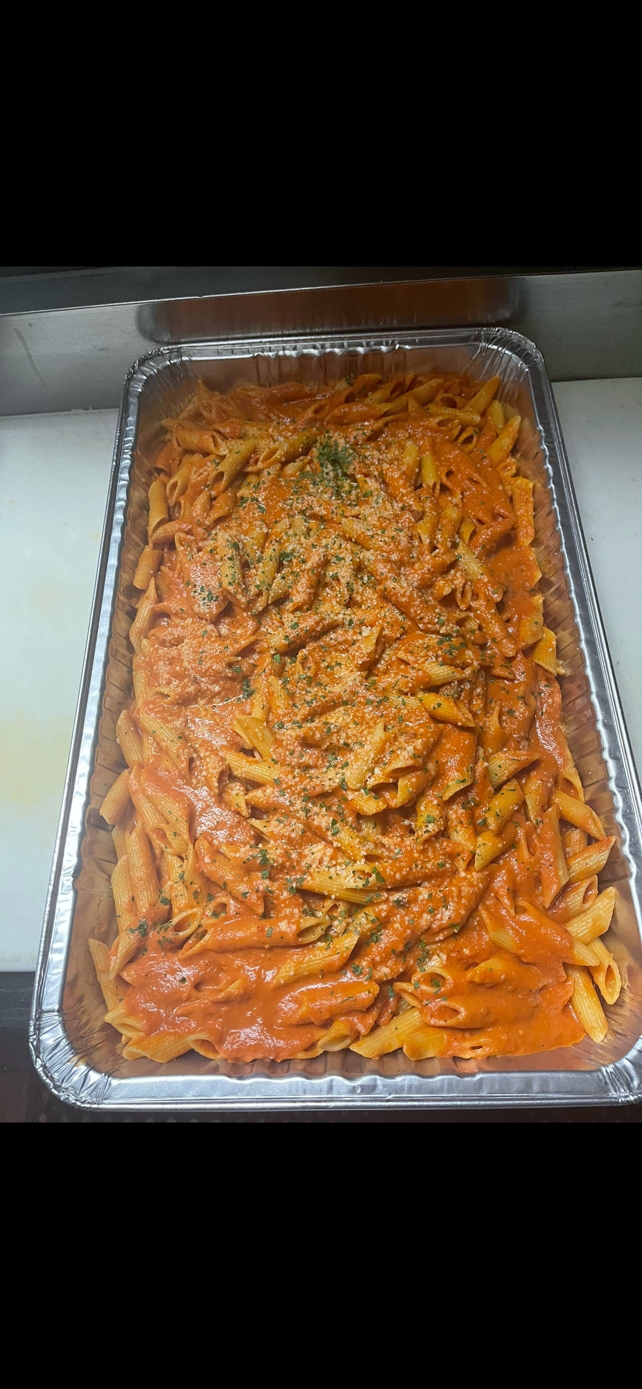 Penne Alla Vodka Catering.