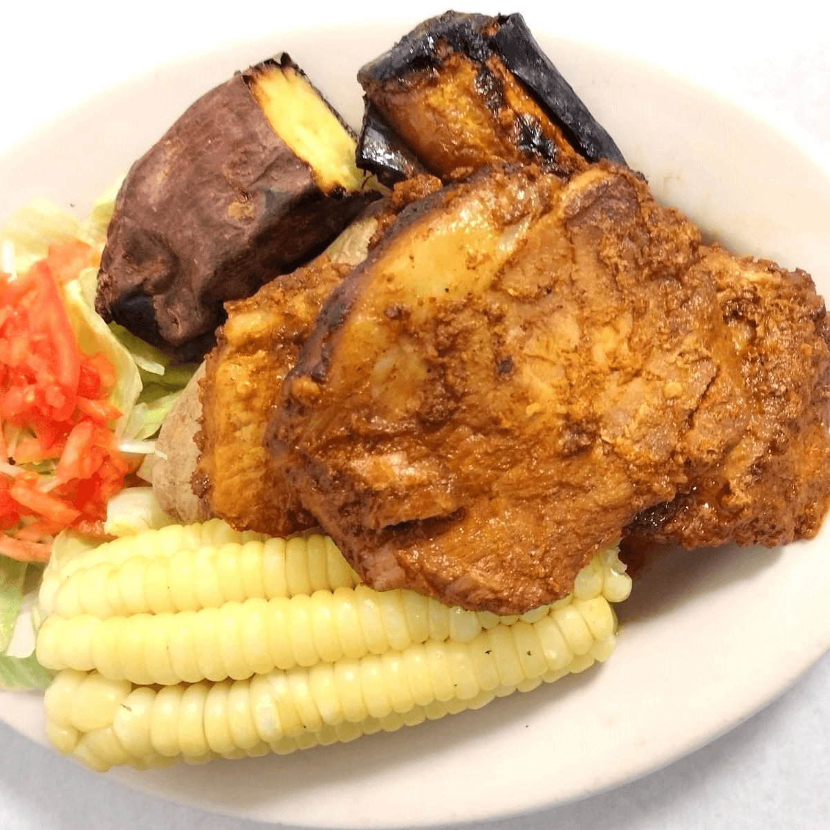 PIERNA LECHON C/GUARNISION =15 PLATOS (PEDIDOS 1 DIA ANTES).