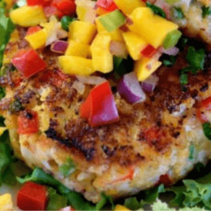 Jumbo Lump Crab Cake Entrée.