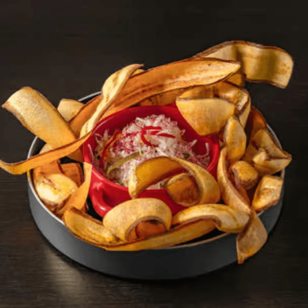 Tajadas Con Repollo.