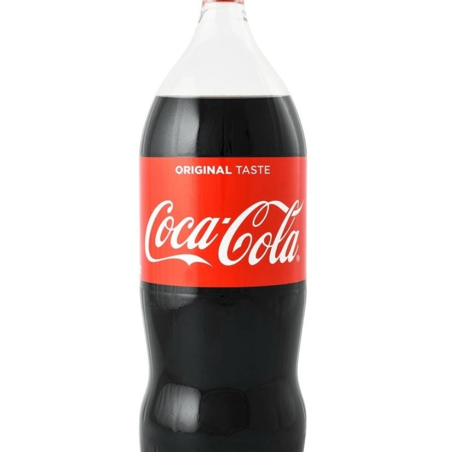 2 Liter soda bottle.