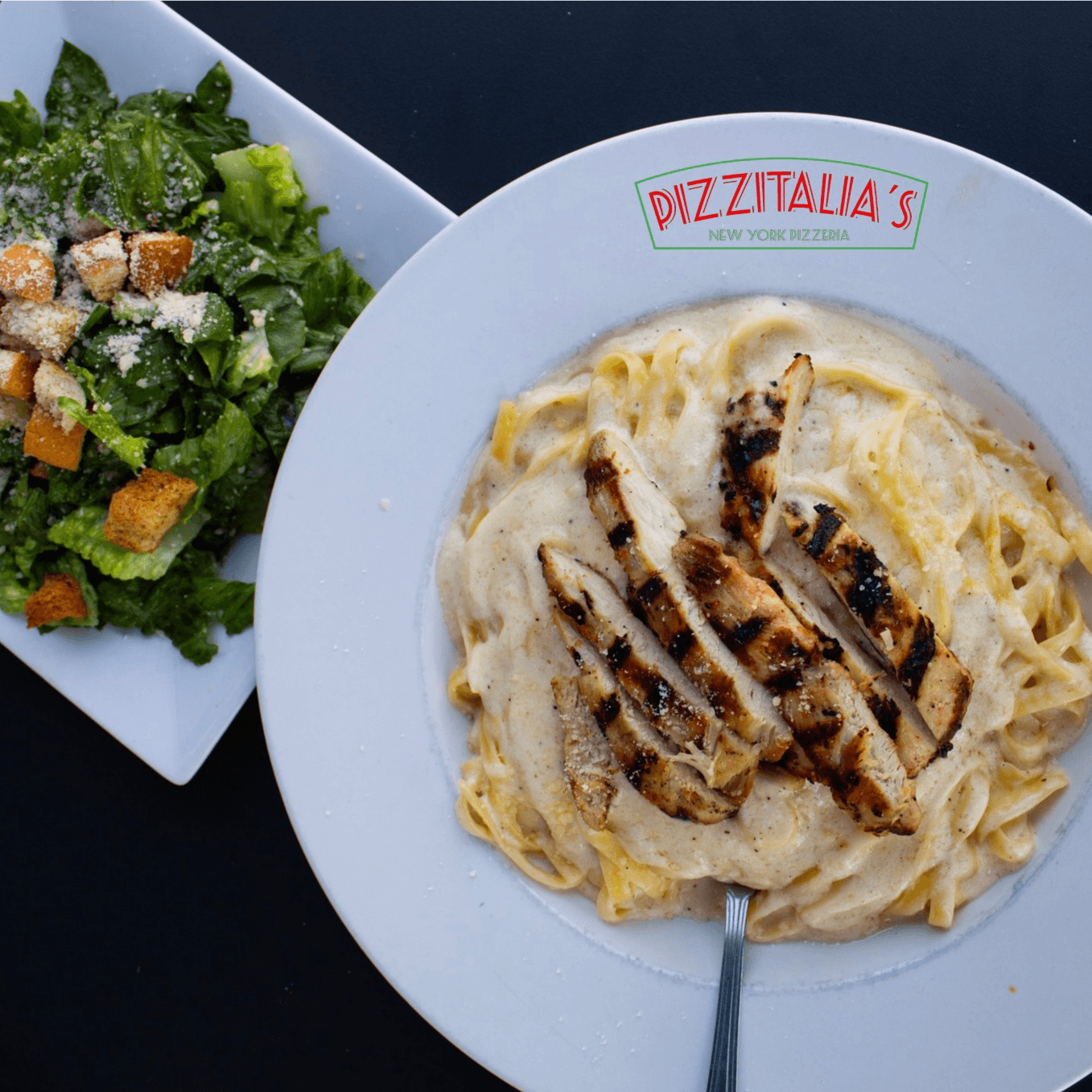 Fettuccine Alfredo.