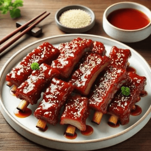 BBQ Bone-In Spare Ribs.