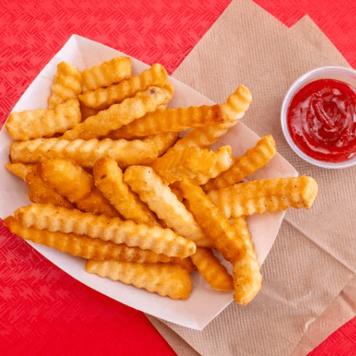 Crinkle Cut Fries.