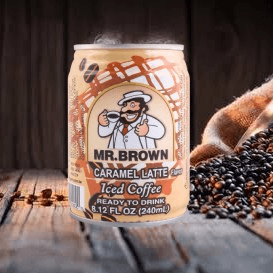 Mr. Brown Caramel Latte Ice Coffee (Can).