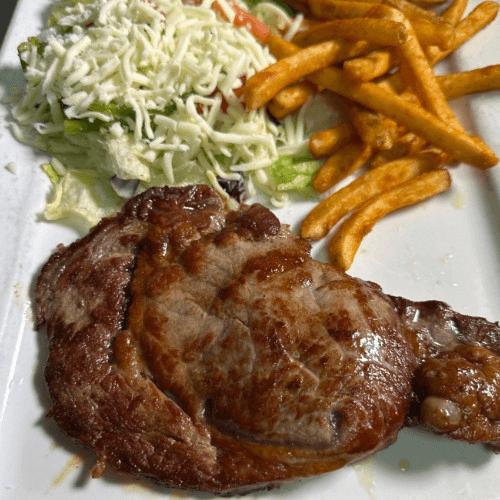 Steak Americano.