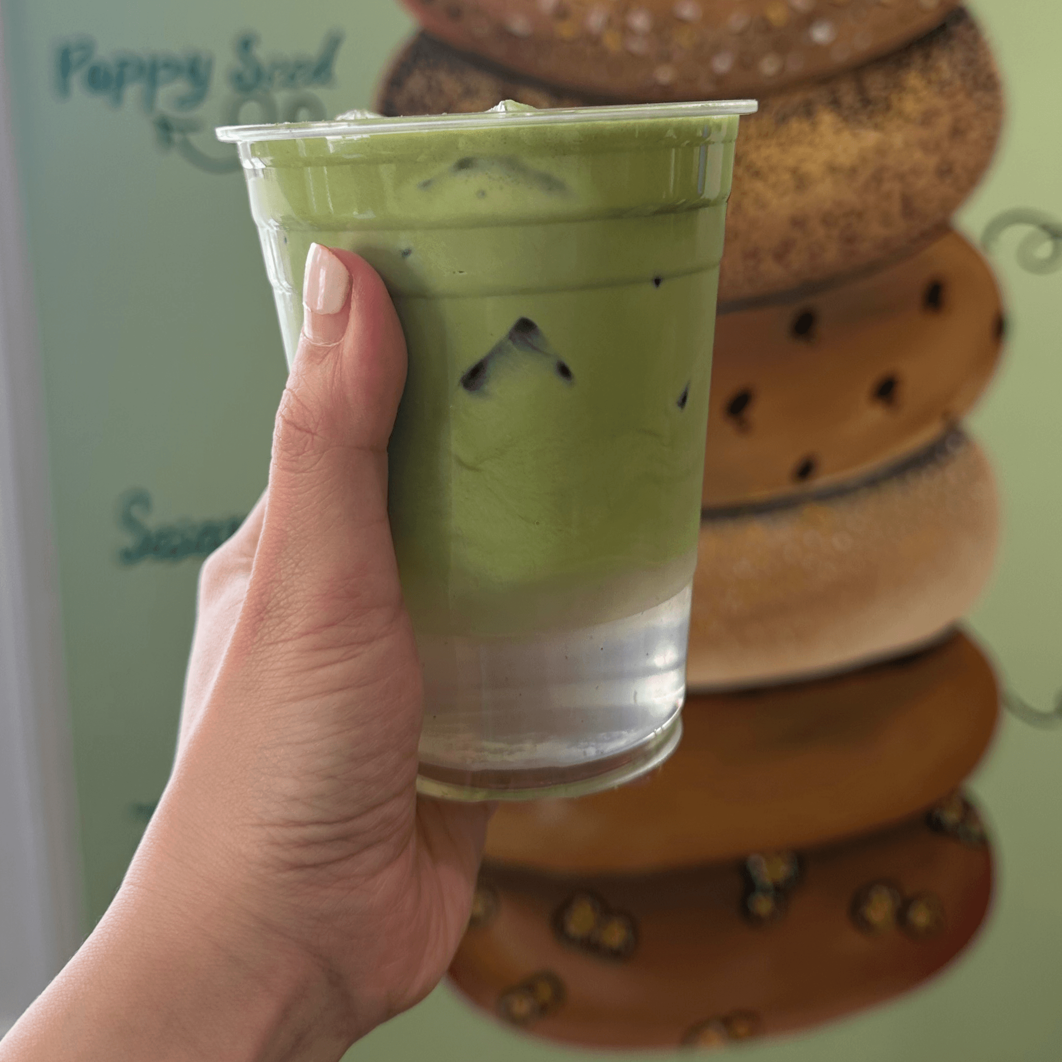 Iced coconut cloud matcha.
