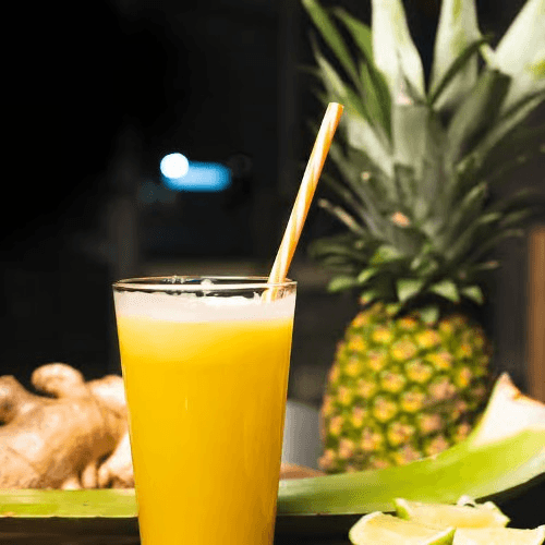 Aloe-Ginger-Pineapple Juice