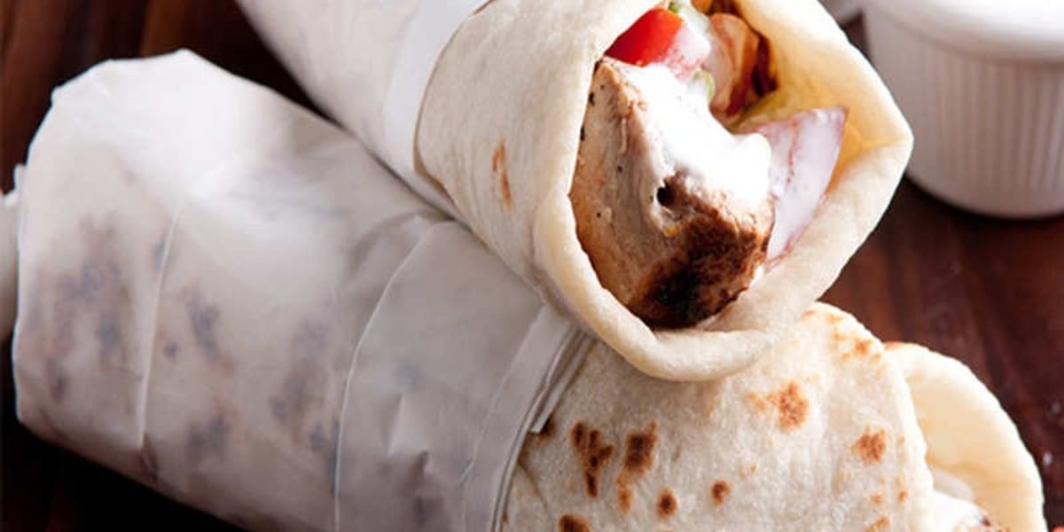 Butter Chicken Roll.