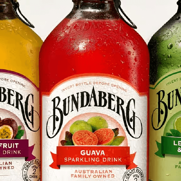 Bundaberg Sparkling Juice & Soda.