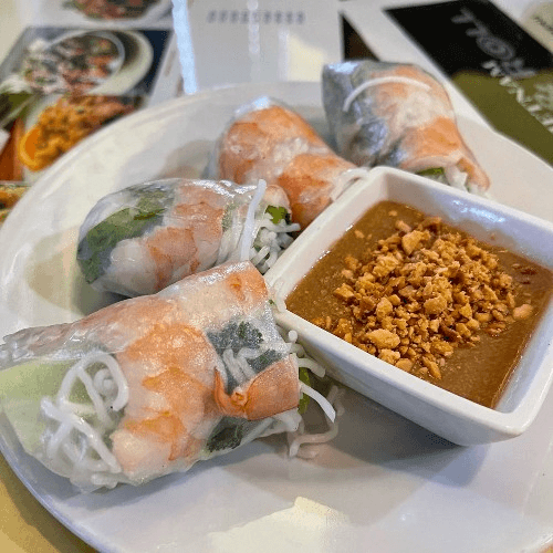 Steamed Shrimp Fresh Rolls