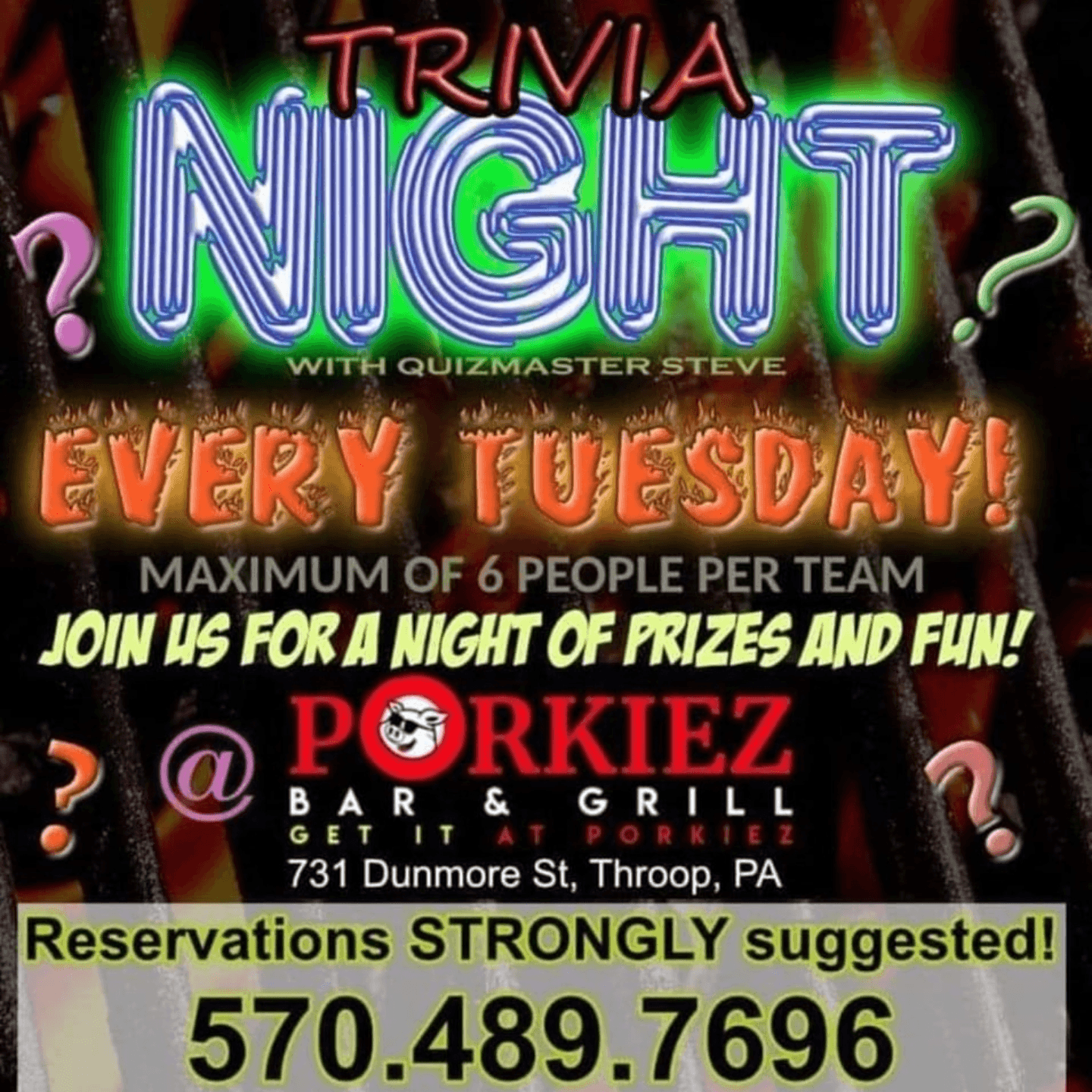 Tuesday Night Trivia
