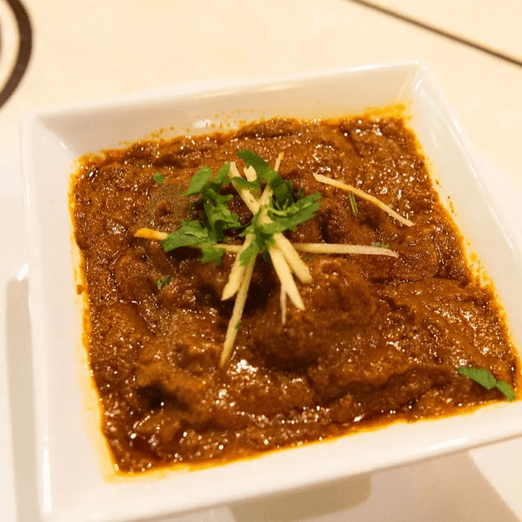Lamb curry.