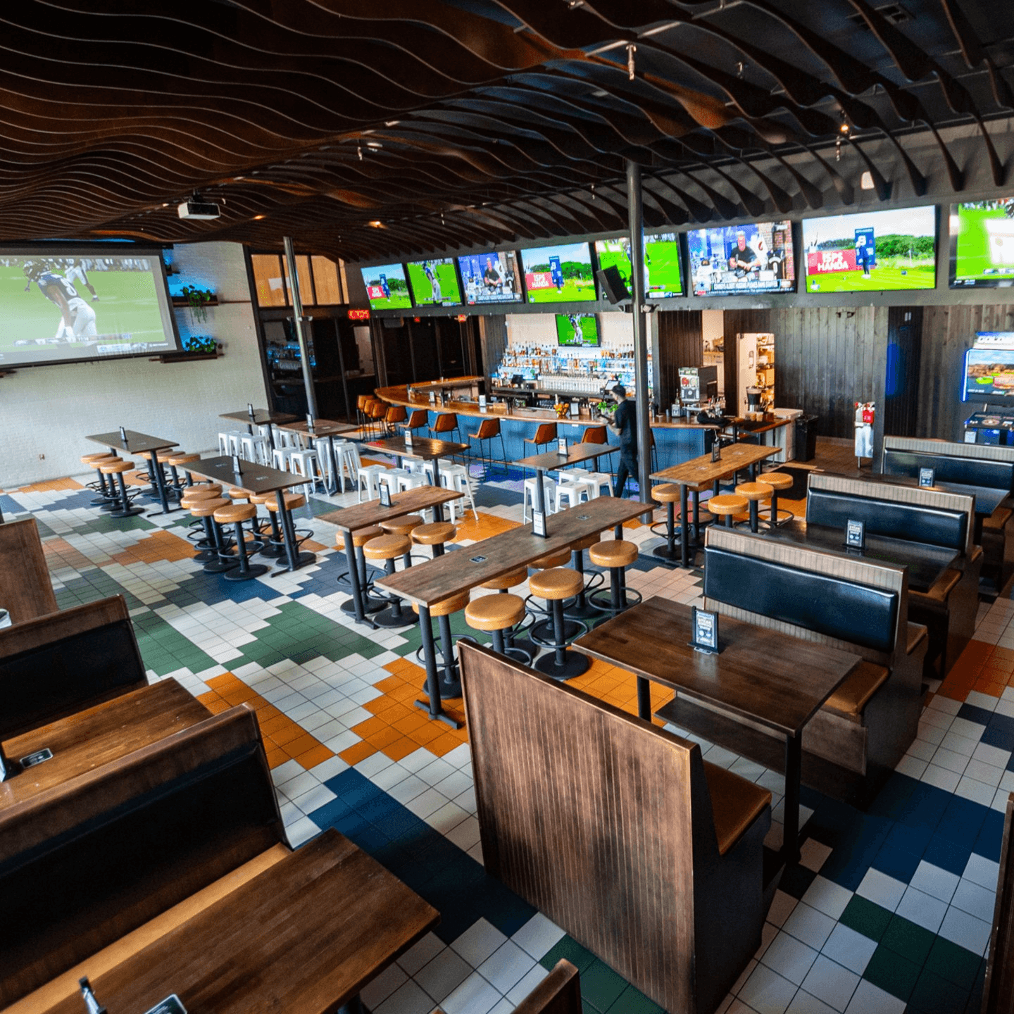 Catch the Game, Play a Round, or Just Hang Out