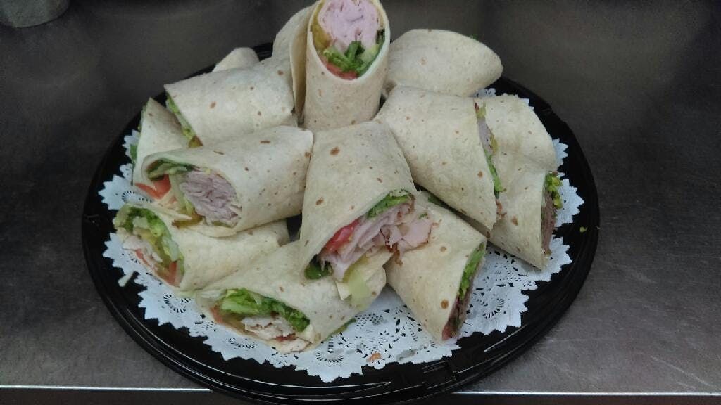 Chicken Pesto Wrap.